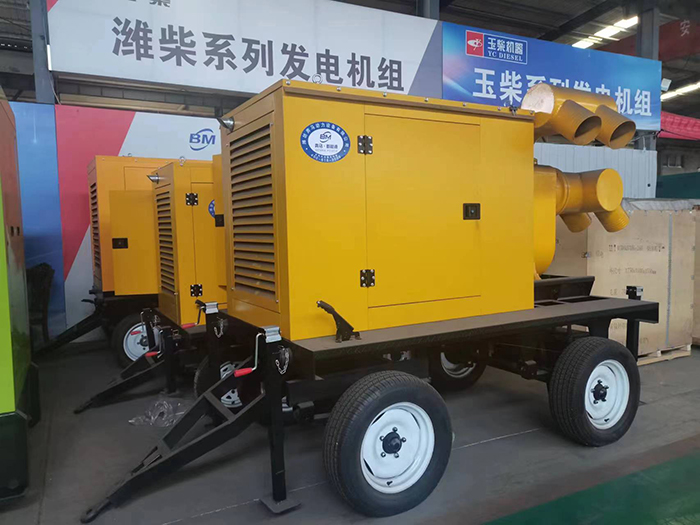 移動(dòng)防汛泵車